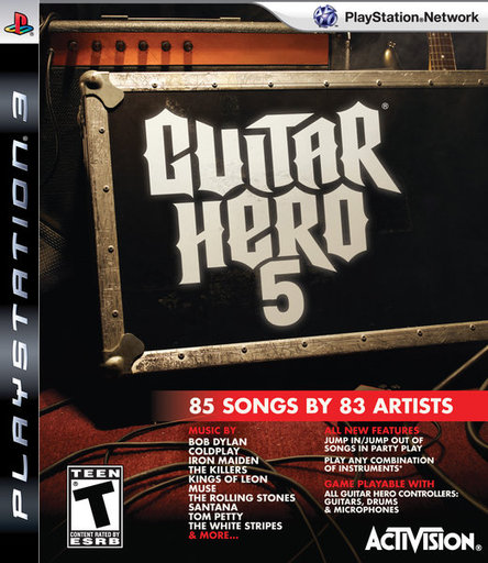 Обложка Guitar Hero 5