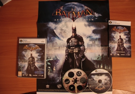 Batman: Arkham Asylum - Все о российском релизе Batman: Arkham Asylum + обзор DVD-box издания